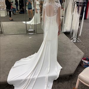 Sheath style wedding dress